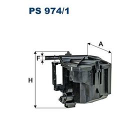 Filtron Peugeot 3008 1.6 HDI 2009-2012 Mazot Filtresi