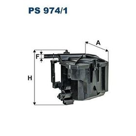 Filtron Peugeot 3008 1.6 HDI 2009-2012 Mazot Filtresi