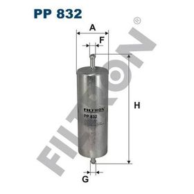 Filtron PP832 BMW Bmw M20 M40 M42 M43 M70 E30 E32 E34 E36 Yakıt Filtresi