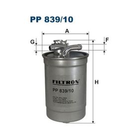 Filtron PP839.10 Yakıt Filtresi