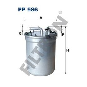 Filtron PP986 Yakıt Filtresi