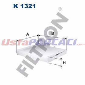 Filtron Renault Captur 0.9 2013-2019 Polen Filtresi