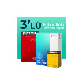 Filtron Subaru XV 1.6 2012-2017 3'lü Filtre Bakım Seti