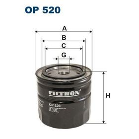 Filtron Tofaş M131 Doğan Şahin Kartal 1.6 Yağ Filtresi