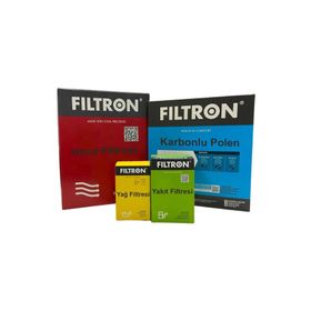 Filtron VW Polo 1.4 TDI Dizel 2014-2017 Hava Yağ Yakıt Karbonlu Polen Filtre Bakım Seti