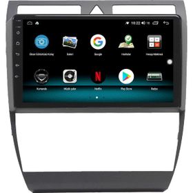 Fimex Audi A6 2GB Ram 32GB HDD Android 10 Carplay Özellikli Navigasyon Multimedya Ekran