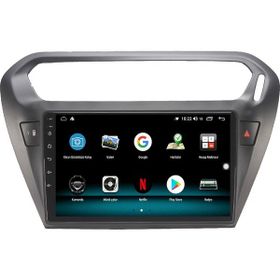 Fimex Citroen C-Elysee 2GB Ram 32GB HDD Android 10 Carplay Özellikli Navigasyon Multimedya Ekran
