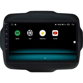 Fimex Jeep Renegade 2GB Ram 32GB HDD Android 10 Carplay Özellikli Navigasyon Multimedya Ekran