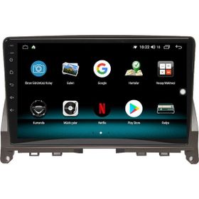 Fimex Mercedes C Class C180 C200 2 GB Ram 32 GB HDD Android 10 Carplay Özellikli Navigasyon Multimedya Ekran