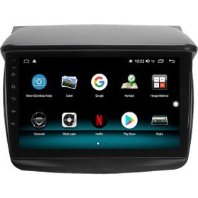Fimex Mitsubishi L200 2GB Ram 32GB HDD Android 10 Carplay Özellikli Navigasyon Multimedya Ekran