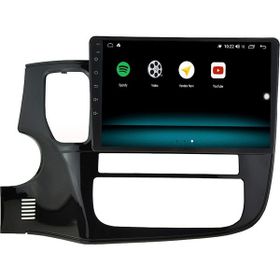 Fimex Mitsubishi Outlander 2GB Ram 32GB HDD Android 10 Carplay Özellikli Navigasyon Multimedya Ekran