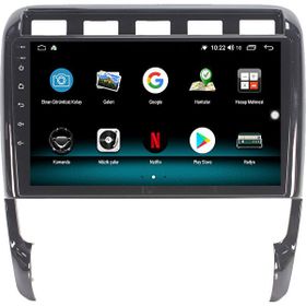 Fimex Porsche Cayenne 2GB Ram 32GB HDD Android 10 Carplay Özellikli Navigasyon Multimedya Ekran