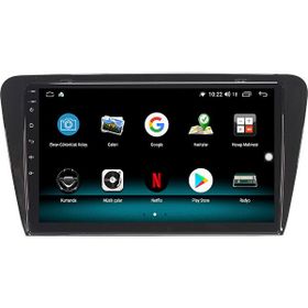 Fimex Skoda Octavia 2GB Ram 32GB HDD Android 10 Carplay Özellikli Navigasyon Multimedya Ekran