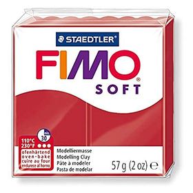 Fimo 80202P 57 gr Noel Kırmızı Soft Modelleme Kili