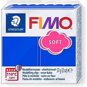 Fimo 802033 Fimo Soft 57 gr Parlak Mavi Modelleme Kili