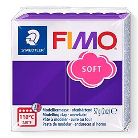 Fimo 802063 57 gr Mürdüm Soft Modelleme Kili