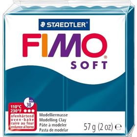 Fimo Calypso Blue 57 gr Soft Polimer Kil