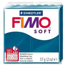 Fimo Calypso Blue 57 gr Soft Polimer Kil