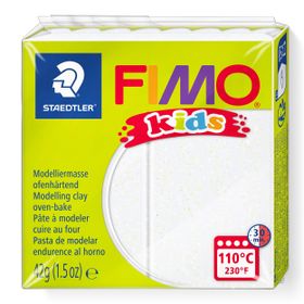 Fimo Kids 42 gr Yaldızlı Beyaz Modelleme Kili