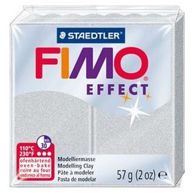 Fimo Pearl Light Silver Effect 57 gr Polimer Kil