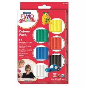 Fimo Polimer Kids 6x42 GR Mat Renkler Kil Seti