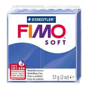 Fimo Soft 57 gr Brillant Blue Polimer Kil