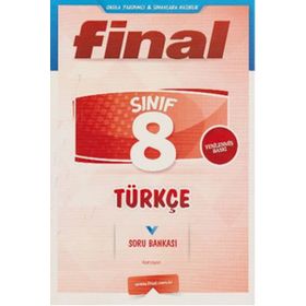 Final 8. Sınıf Türkçe Soru Bankası - Final Yayınları Komisyon