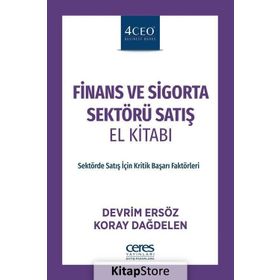 Finans ve Sigorta Sektörü Satış El Kitabı - Devrim Ersöz Koray Dağdelen