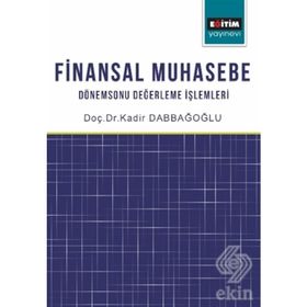 Finansal Muhasebe - Kadir Dabbağoğl