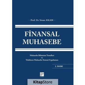 Finansal Muhasebe - Sinan Aslan