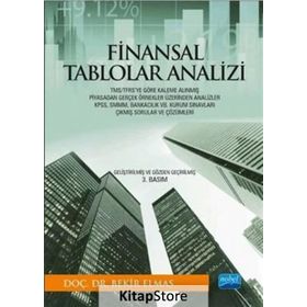 Finansal Tablolar Analizi - Bekir Elmas
