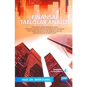 Finansal Tablolar Analizi - Bekir Elmas