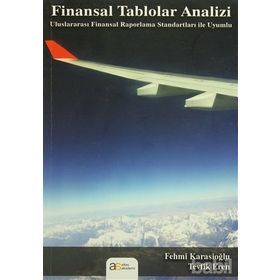 Finansal Tablolar Analizi - Dr. Fehmi Karasioğlu Tevfik Eren