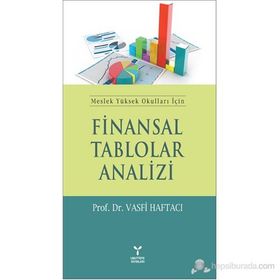 FINANSAL TABLOLAR ANALIZI MESLEK YÜKSEK OKULLARI İÇIN - VASFI HAFTACI