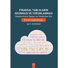 Finansal Tabloların Okunması ve Yorumlanması Excel Uygulamalı - Sait Y. Kaygusuz
