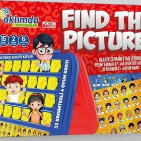Find the Picture Klasik Tahmin Oyunu Akılda Zeka Oyunları