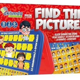 Find the Picture Klasik Tahmin Oyunu Akılda Zeka Oyunları