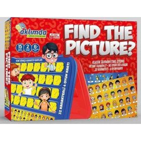 Find the Picture Klasik Tahmin Oyunu Akılda Zeka Oyunları