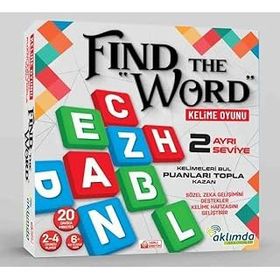 Find the Word Kelime Oyunu Akılda Zeka Oyunları