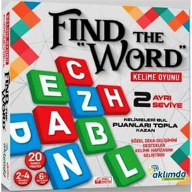 Find the Word Kelime Oyunu Akılda Zeka Oyunları