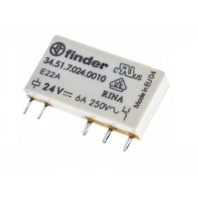 Finder 34.51.7.024.0010 Elektromekanik Ultra İnce Pcb Röle