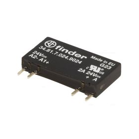 Finder 34.81.7.024.9024 2A 24V DC Ultra İnce Solid State Röle