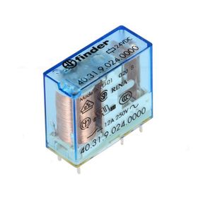 Finder 40.31.9.024.0000 1CO 10A 24V DC Minyatür Pcb Röle