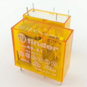 Finder 40.51.8.012.0000 1CO 10A 12V AC Minyatür Pcb Röle