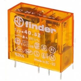 Finder 40.51.8.024.0000 1CO 10A 24V AC Minyatür Pcb Röle