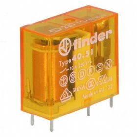 Finder 40.51.8.230.0000 1CO 10A 230V AC Minyatür Pcb Röle