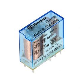 Finder 40.61.9.024.0000 1CO 16A 24V DC Minyatür Pcb Röle