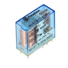 Finder 40.61.9.024.0000 1CO 16A 24V DC Minyatür Pcb Röle