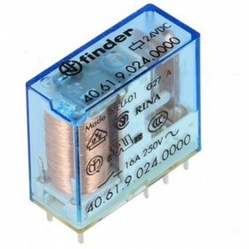 Finder 40.61.9.024.0000 1CO 16A 24V DC Minyatür Pcb Röle