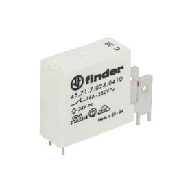 Finder 45.71.7.024.0410 24 V DC Minyatür Pcb Röle